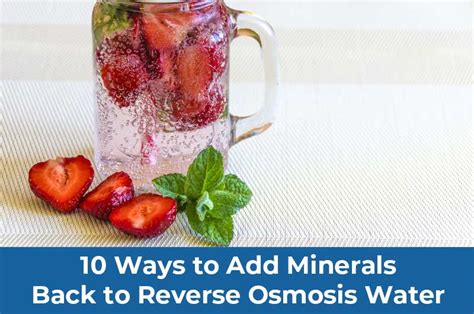 How to Add Minerals to Distilled Water: A Journey Through Flavor and Science